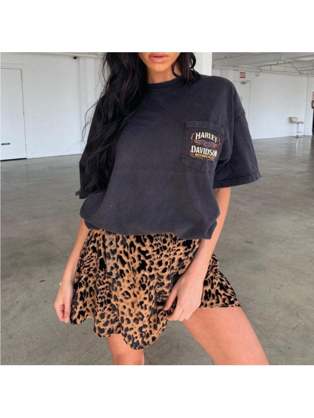 NWT Tiger Mist Leopard Print Rocco Mini Wrap Skirt Size XS